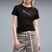 T-Shirt Puma Donna - Nero