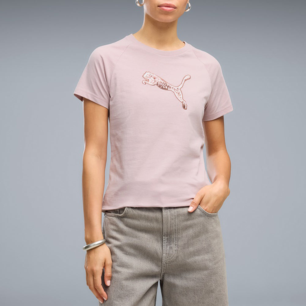 T-Shirt Puma Donna - Rosa