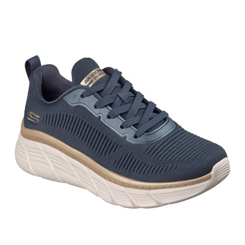 Sneakers Skechers Bobs B Flex hi Donna - Blu