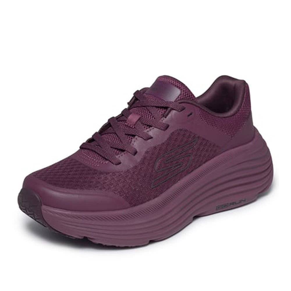 Scarpa Running Skechers Max Cushioning Endeavour Donna - Bordeaux