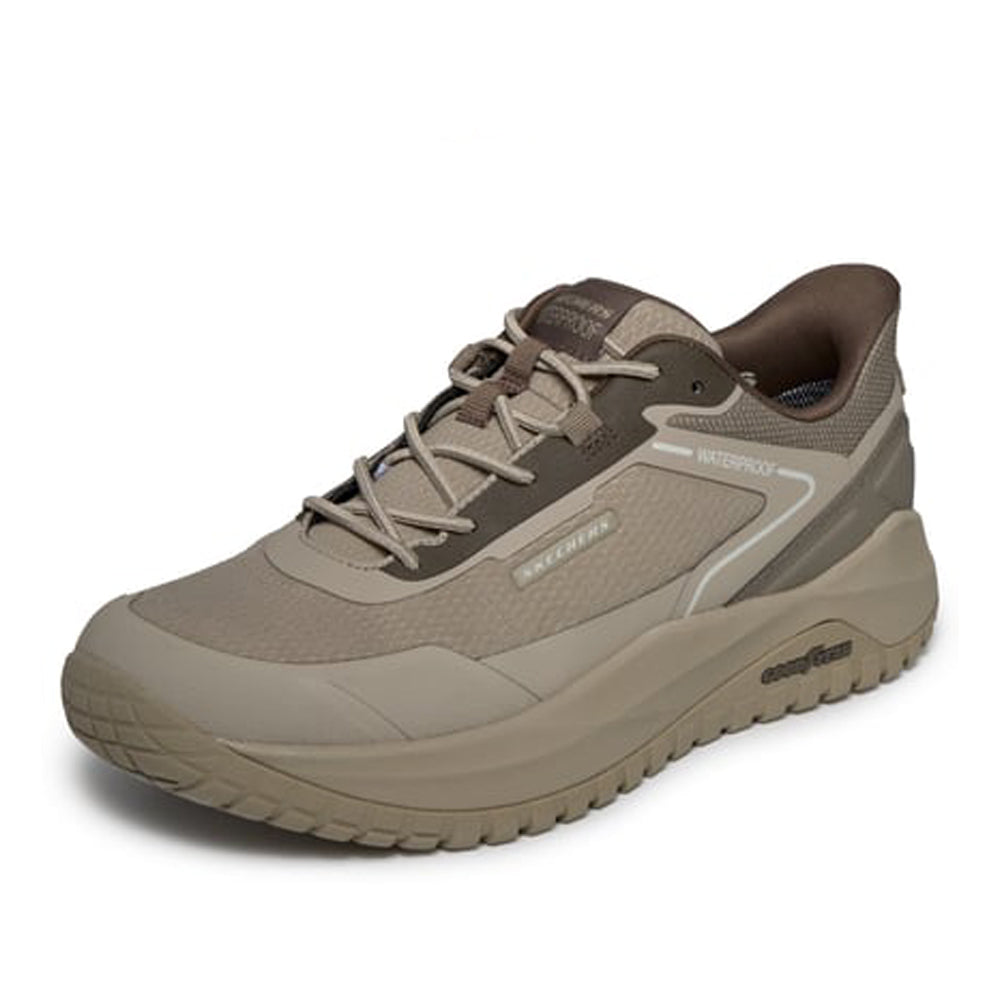 Slip-ins Skechers Badger Uomo - Marrone