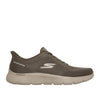 Slip-ins skechers go walk flex uomo - marrone