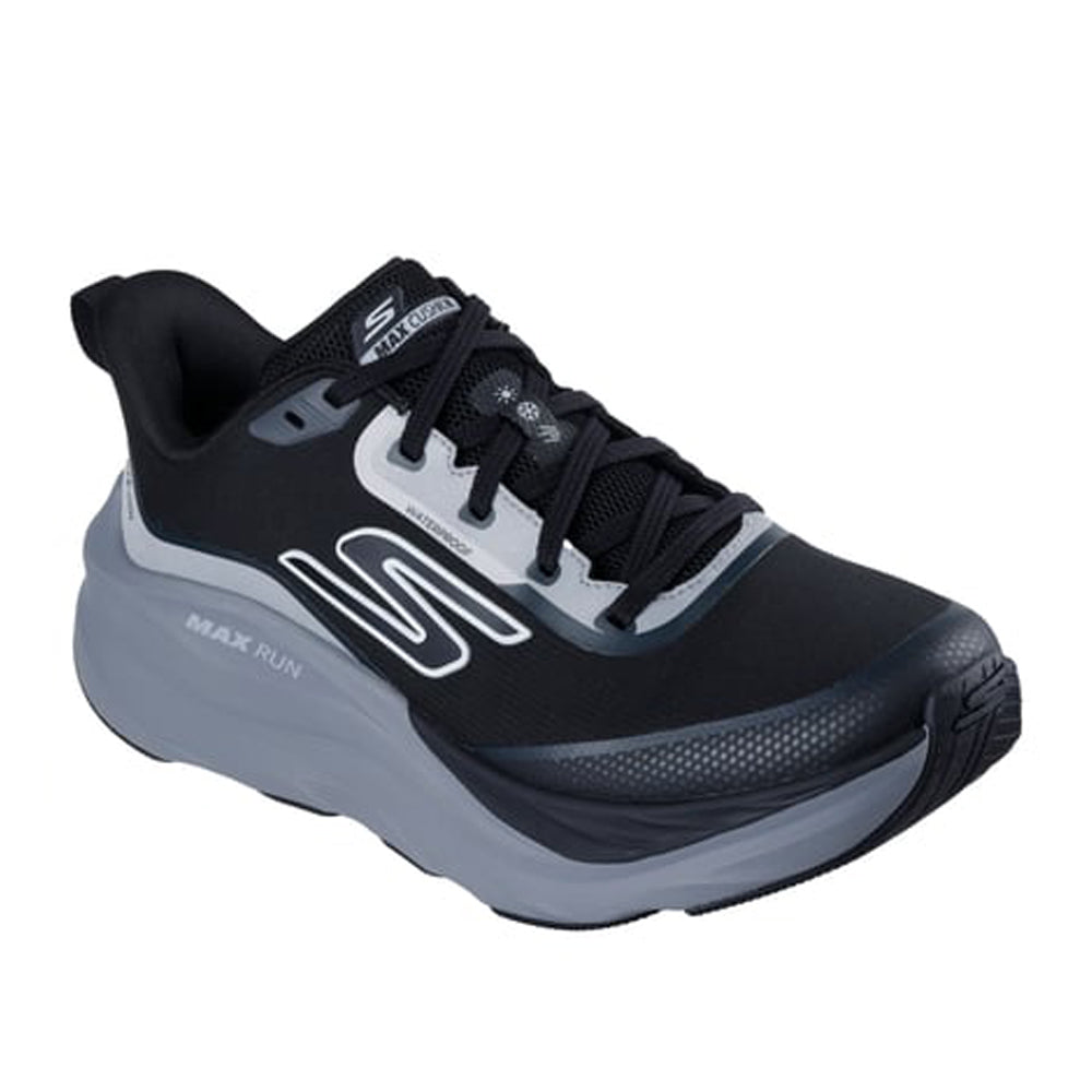 Scarpa Running Skechers Max Run Uomo - Nero