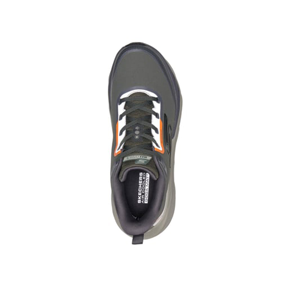 Scarpa Running Skechers Max Run Uomo - Oliva