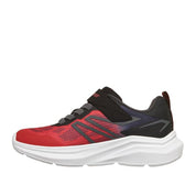 Sneakers Skechers Microspec Velocity Bambino - Rosso
