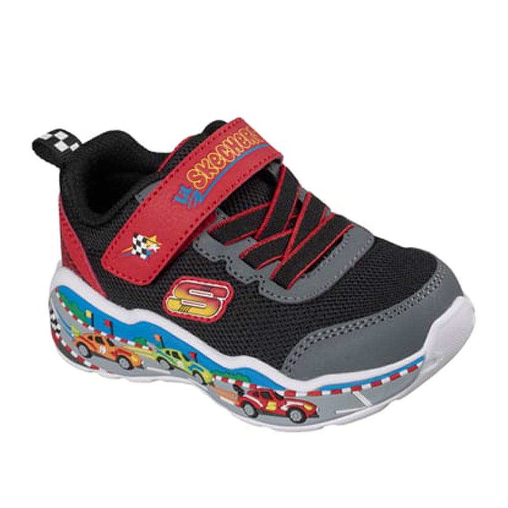Sneakers Skechers Play Scene Unisex Bimbo - Nero
