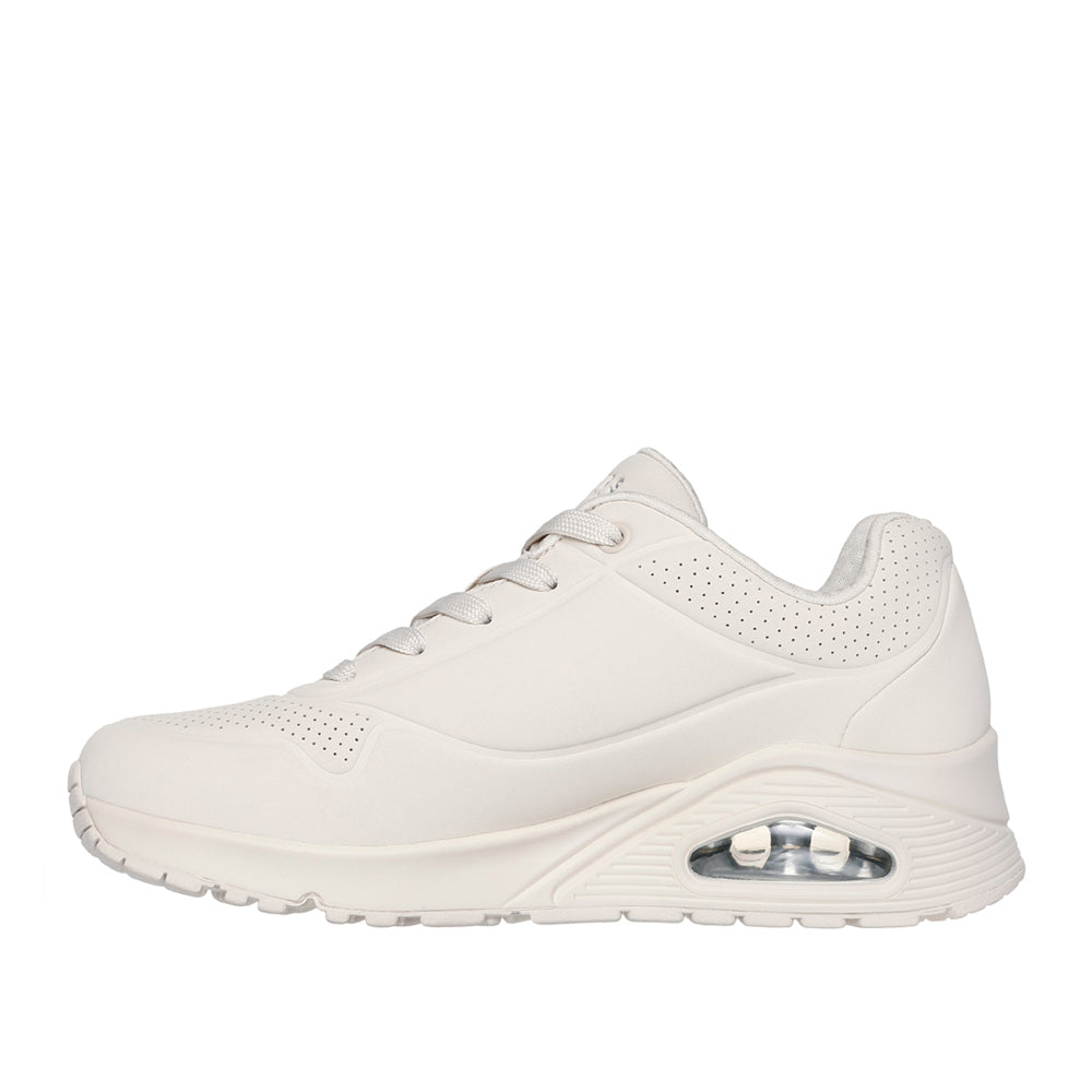 Sneakers Skechers Uno Donna - Bianco