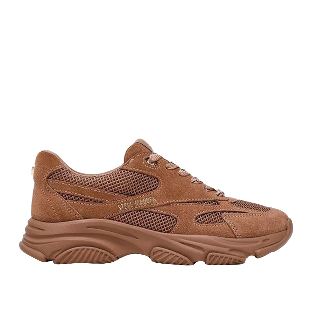 Sneakers Steve Madden Front Row Donna - Marroncino
