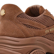 Sneakers Steve Madden Front Row Donna - Marroncino