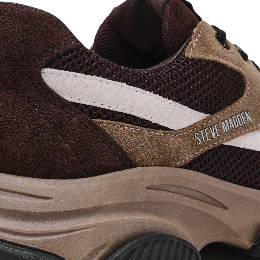 Sneakers Steve Madden Front Row Donna - Marrone