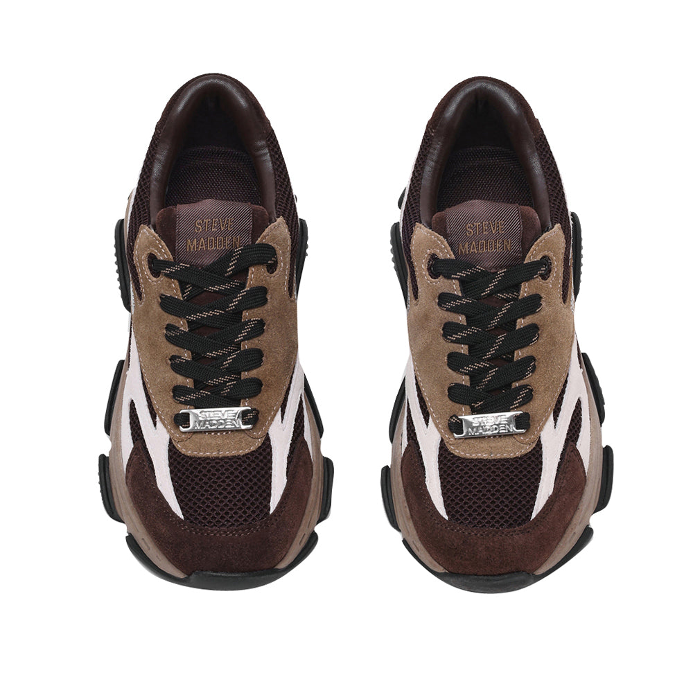 Sneakers Steve Madden Front Row Donna - Marrone