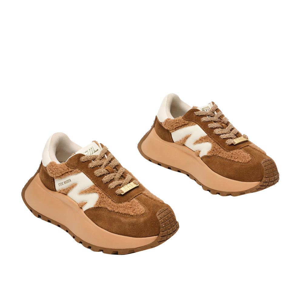 Sneakers Steve Madden SupercampO-F Donna - Marrone