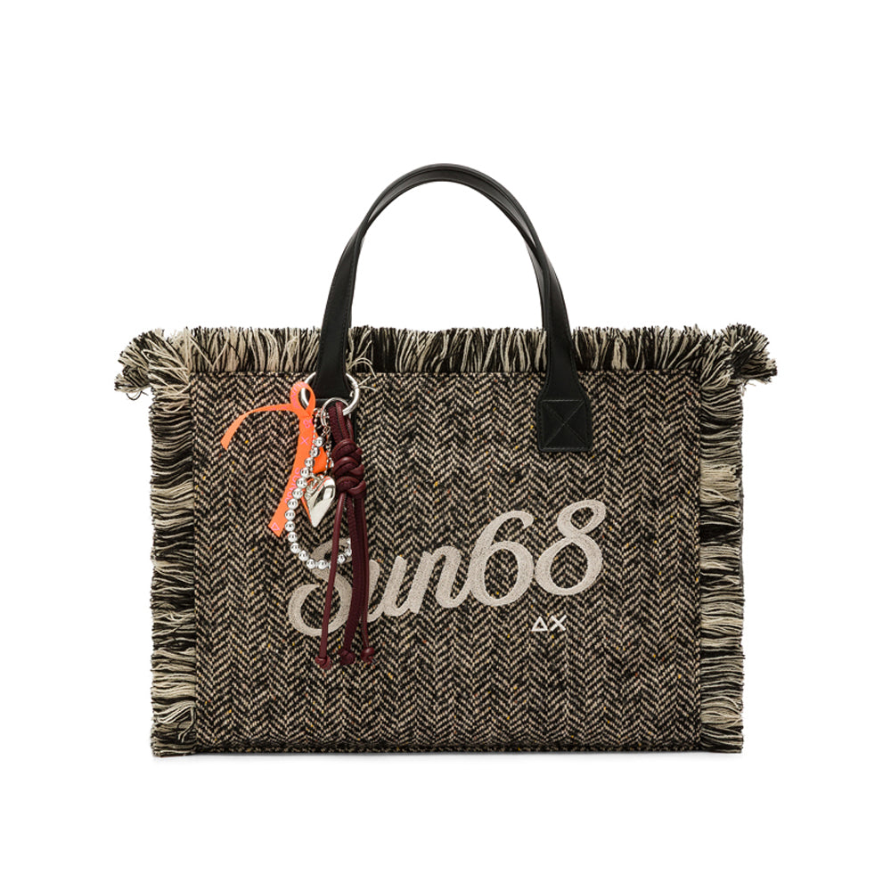Borsa Sun68 Donna - Nero