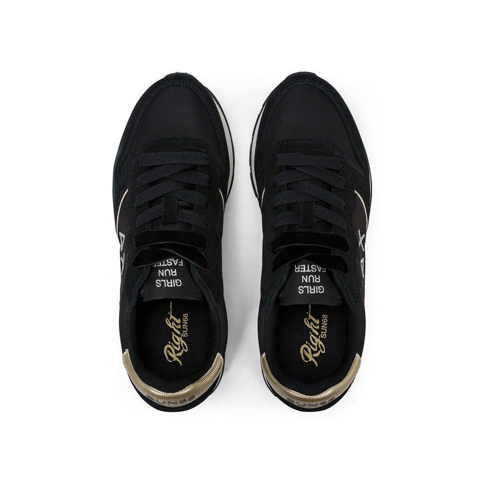 Sneakers Sun68 Ally Silver Gold Donna - Nero