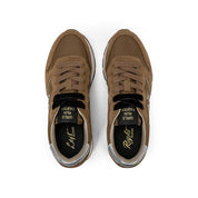 Sneakers Sun68 Ally Silver Gold Donna - Marroncino