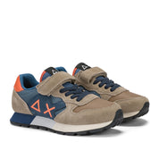 Sneakers Sun68 Boy's Jaki Bicolor Bambino - Beige