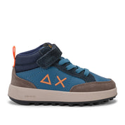 Sneakers Sun68 Boy's Genius Midi Bambino - Blu