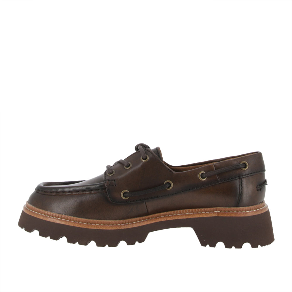 Scarpa Barca Tamaris Donna - Marrone