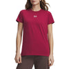 T-shirt under armour unisex adulto - rosso