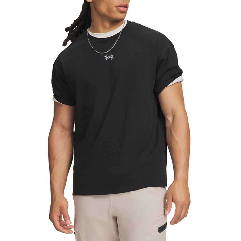 T-Shirt Under Armour Unisex Adulto - Nero
