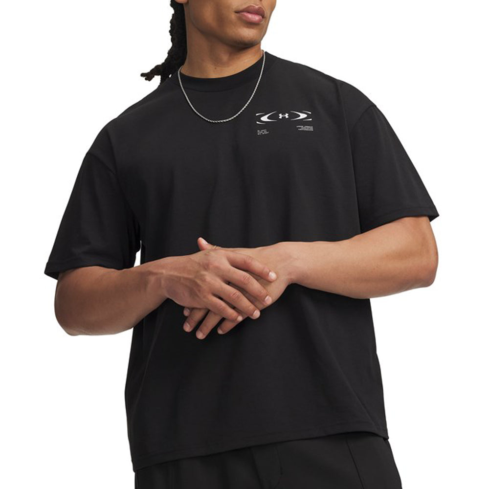 T-Shirt Under Armour Unisex Adulto - Nero