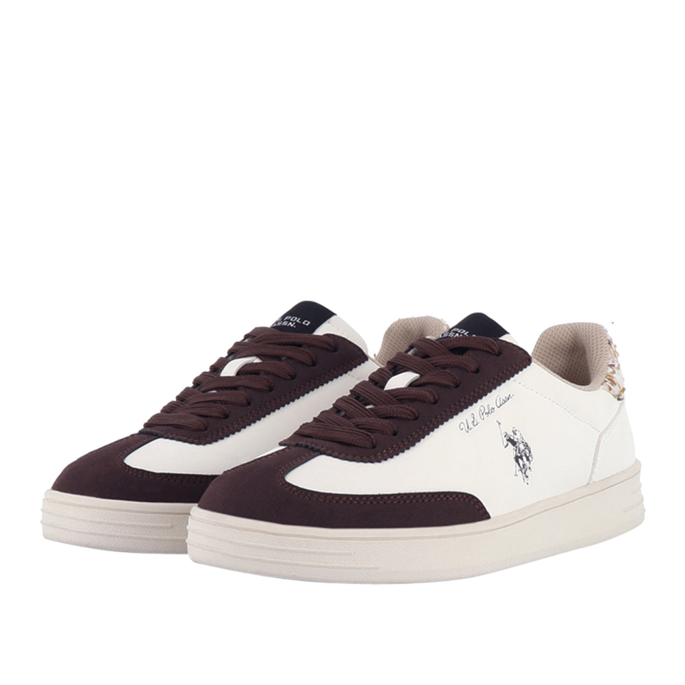 Sneakers U.S. Polo Assn. Alpha Donna - Bianco