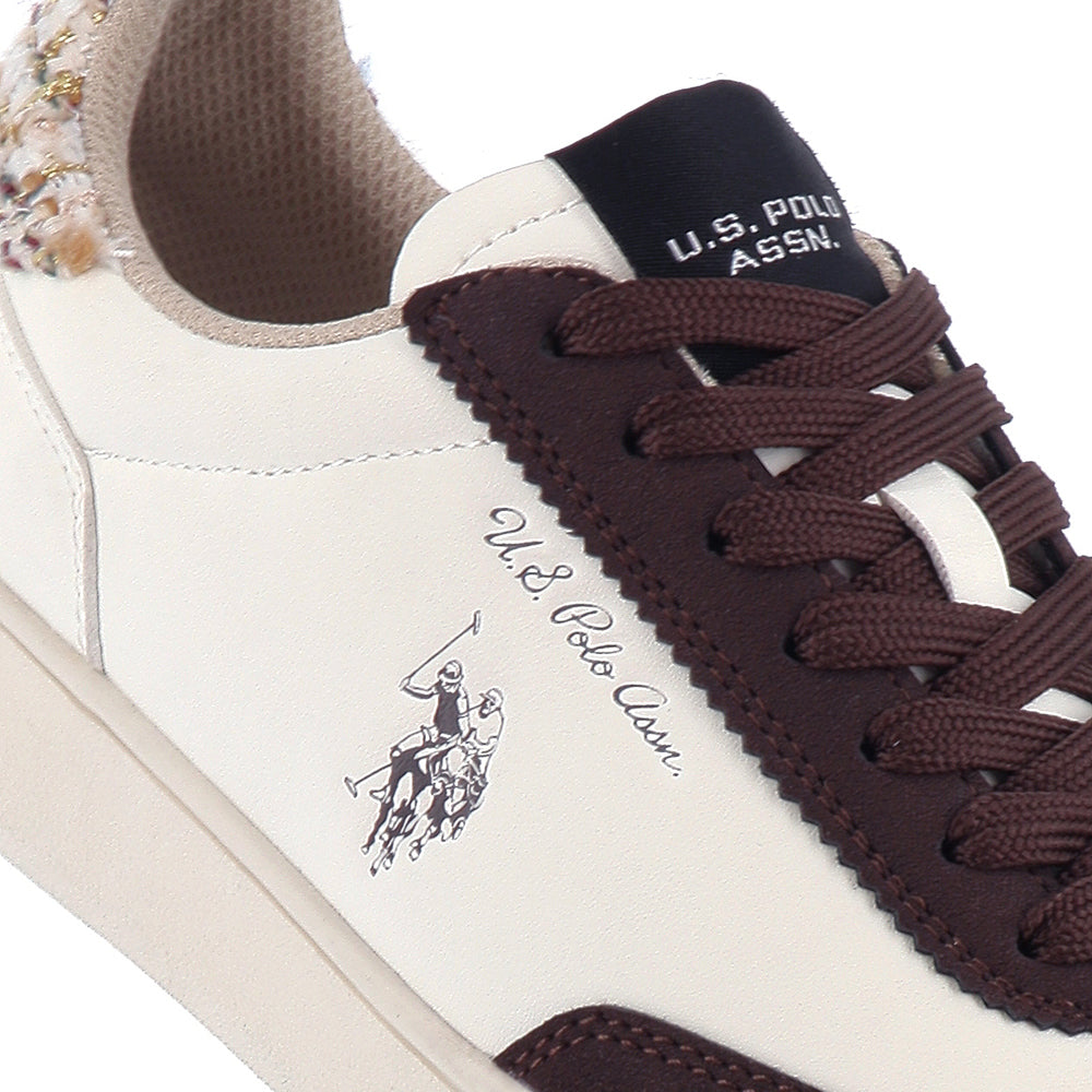 Sneakers U.S. Polo Assn. Alpha Donna - Bianco