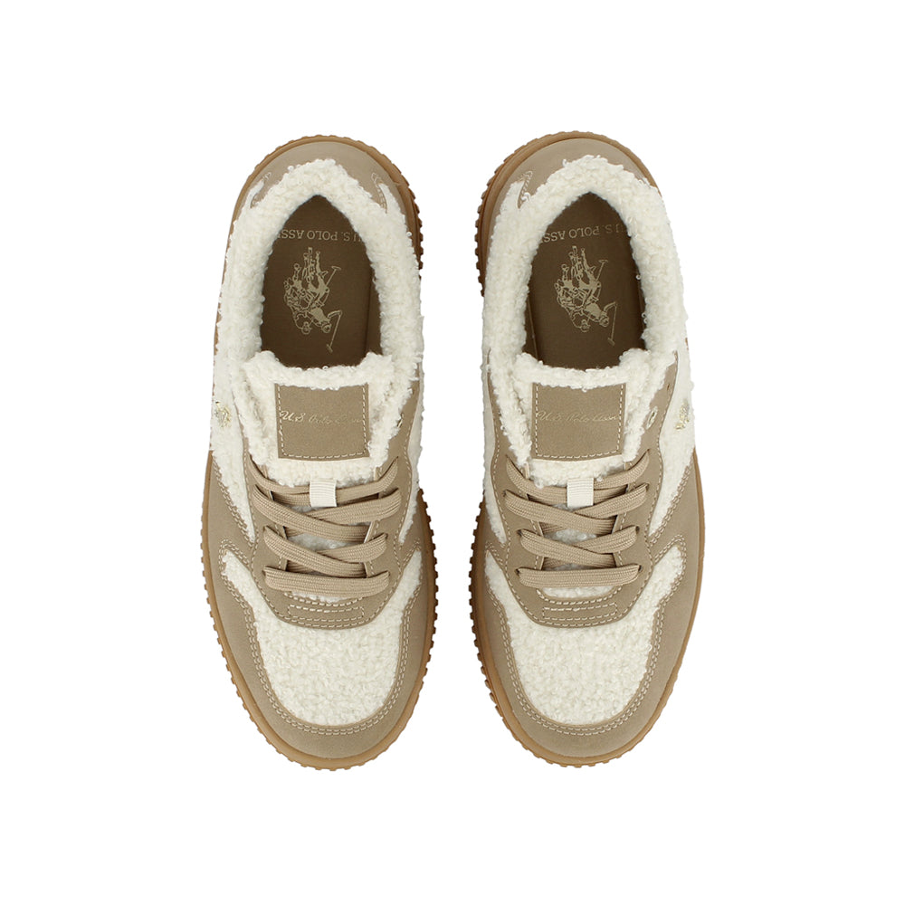 Sneakers U.S. Polo Assn. Amber Donna - Marroncino