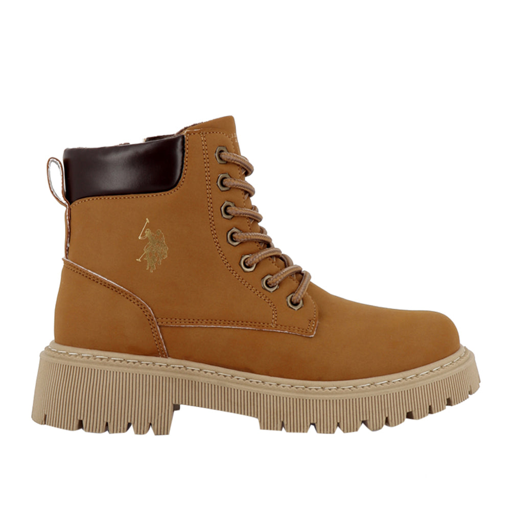 Scarponcino U.S. Polo Assn. Ambra Donna - Marrone