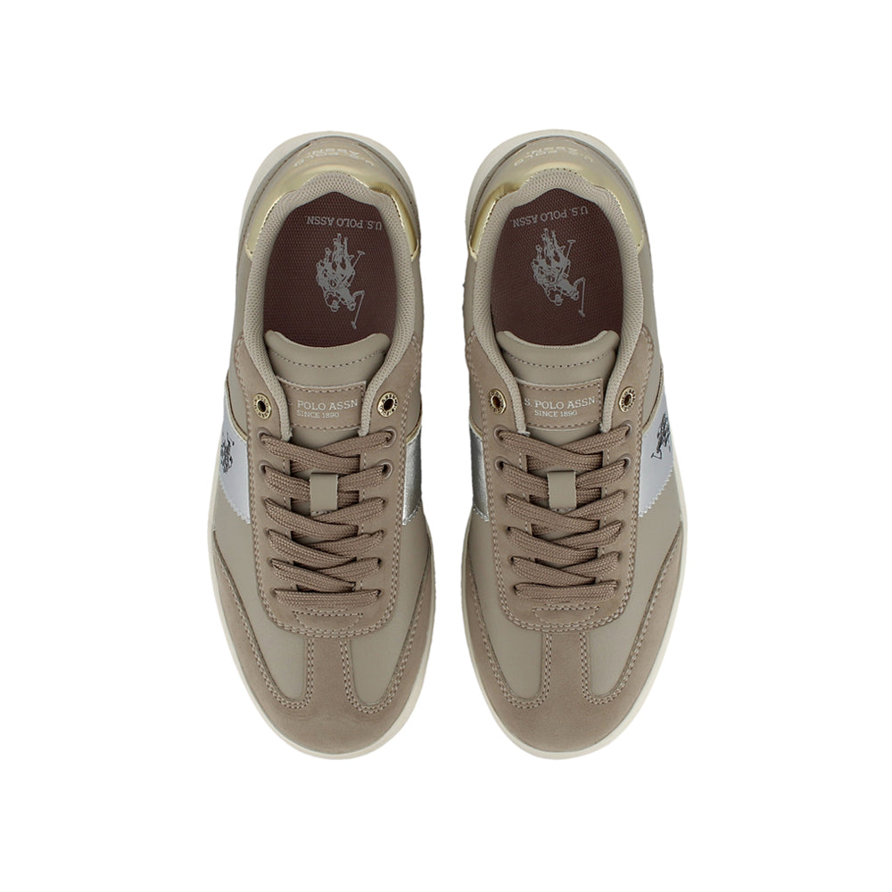 Sneakers U.S. Polo Assn. Campyw Donna - Beige