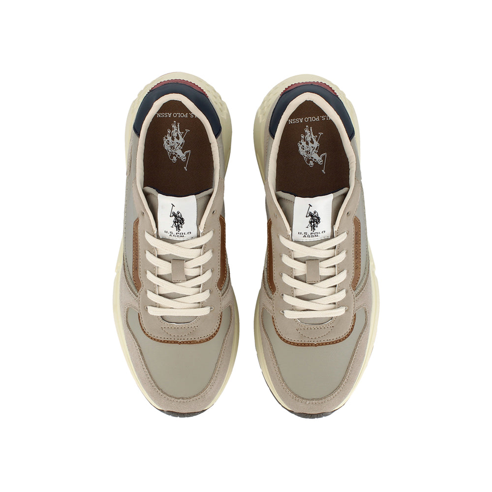 Sneakers U.S. Polo Assn. Seneka Uomo - Marroncino