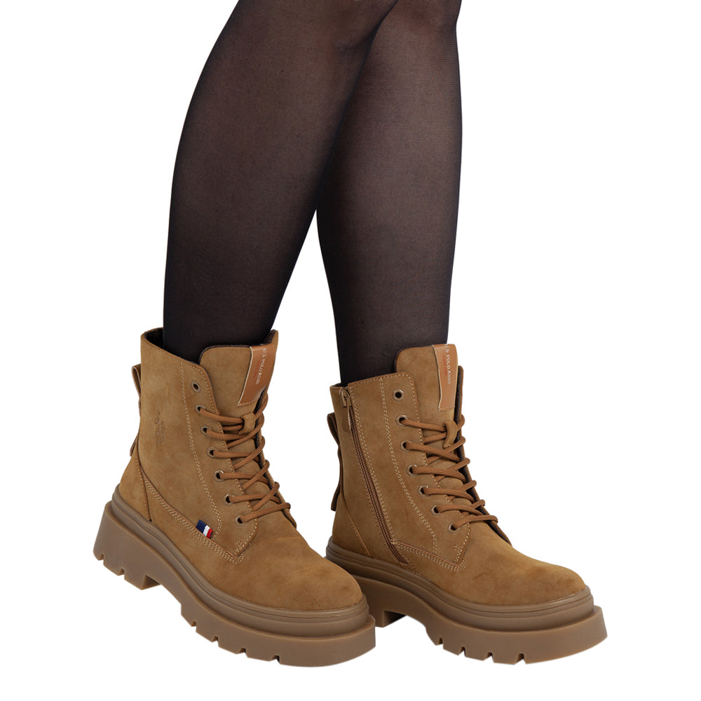 Scarponcino U.S. Polo Assn. Shona Donna - Marrone