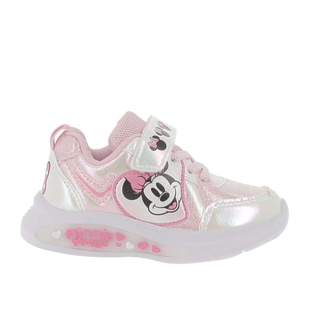 Sneakers Walt Disney Minnie Mause Bimbo - Bianco