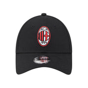 Cappello New Era Ac Milan Unisex Ragazzo - Nero