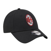 Cappello New Era Ac Milan Unisex Ragazzo - Nero