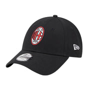 Cappello New Era Ac Milan Unisex Ragazzo - Nero