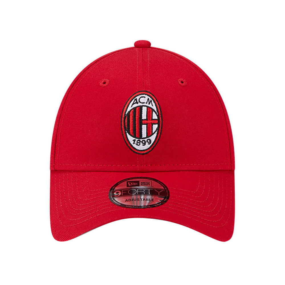 Cappello New Era Ac Milan Uomo - Rosso
