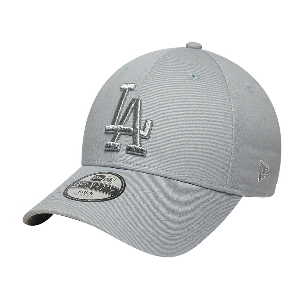 Cappello New Era Los Angeles Dodgers Unisex Ragazzo - Grigio