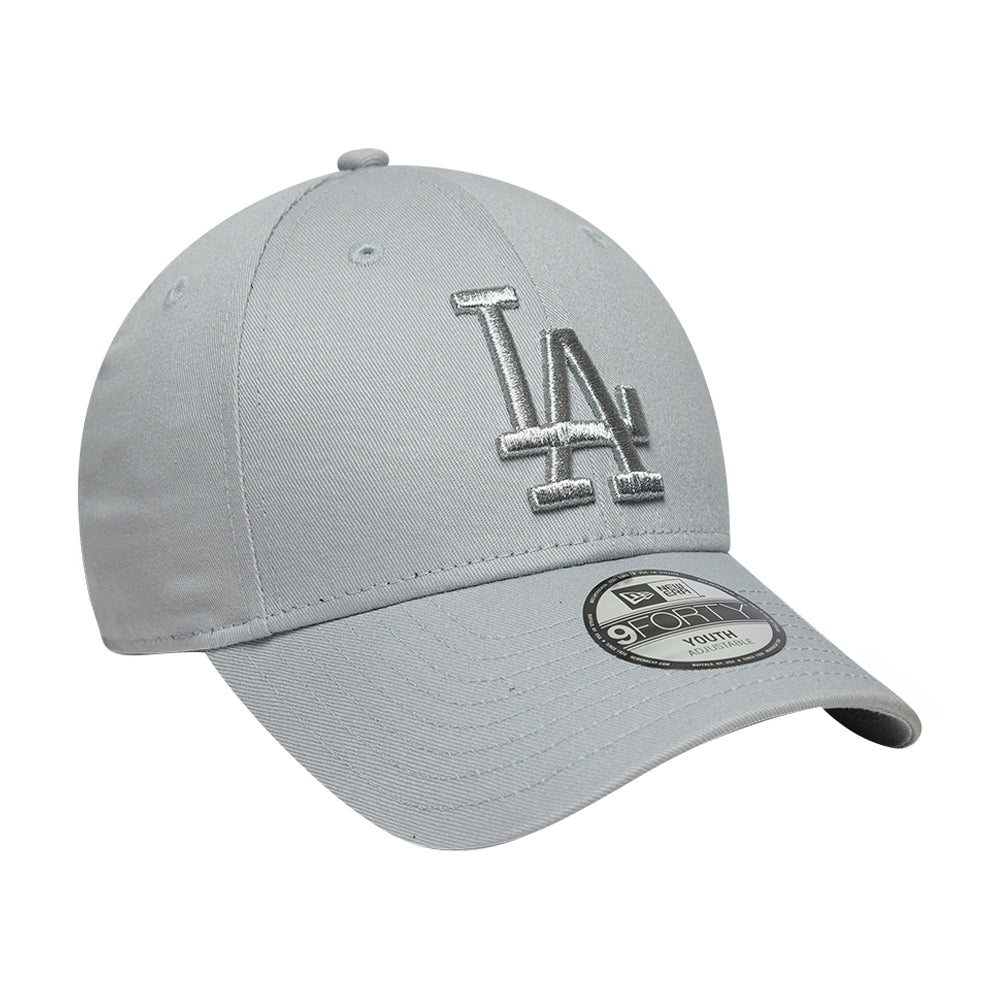 Cappello New Era Los Angeles Dodgers Unisex Ragazzo - Grigio