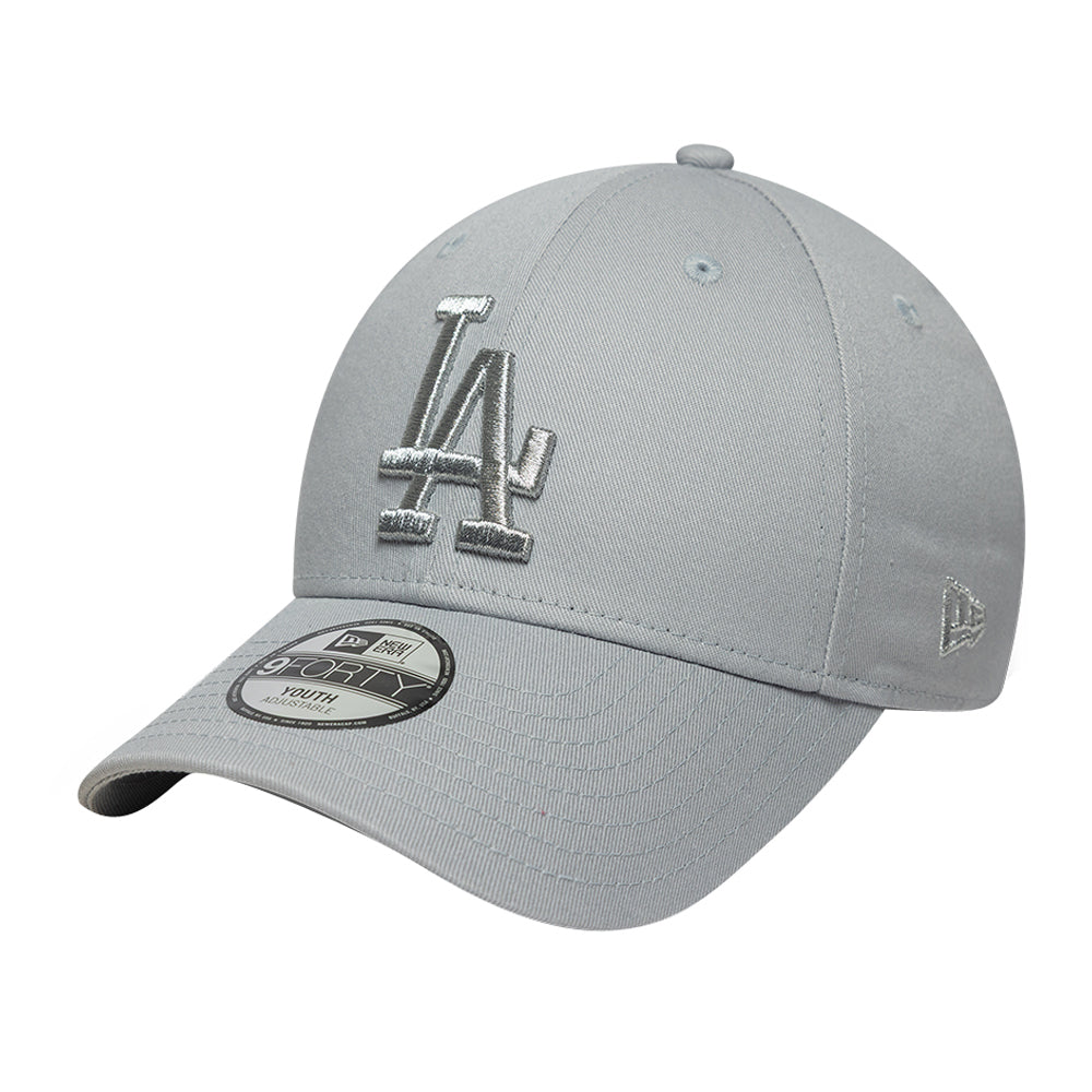 Cappello New Era Los Angeles Dodgers Unisex Ragazzo - Grigio