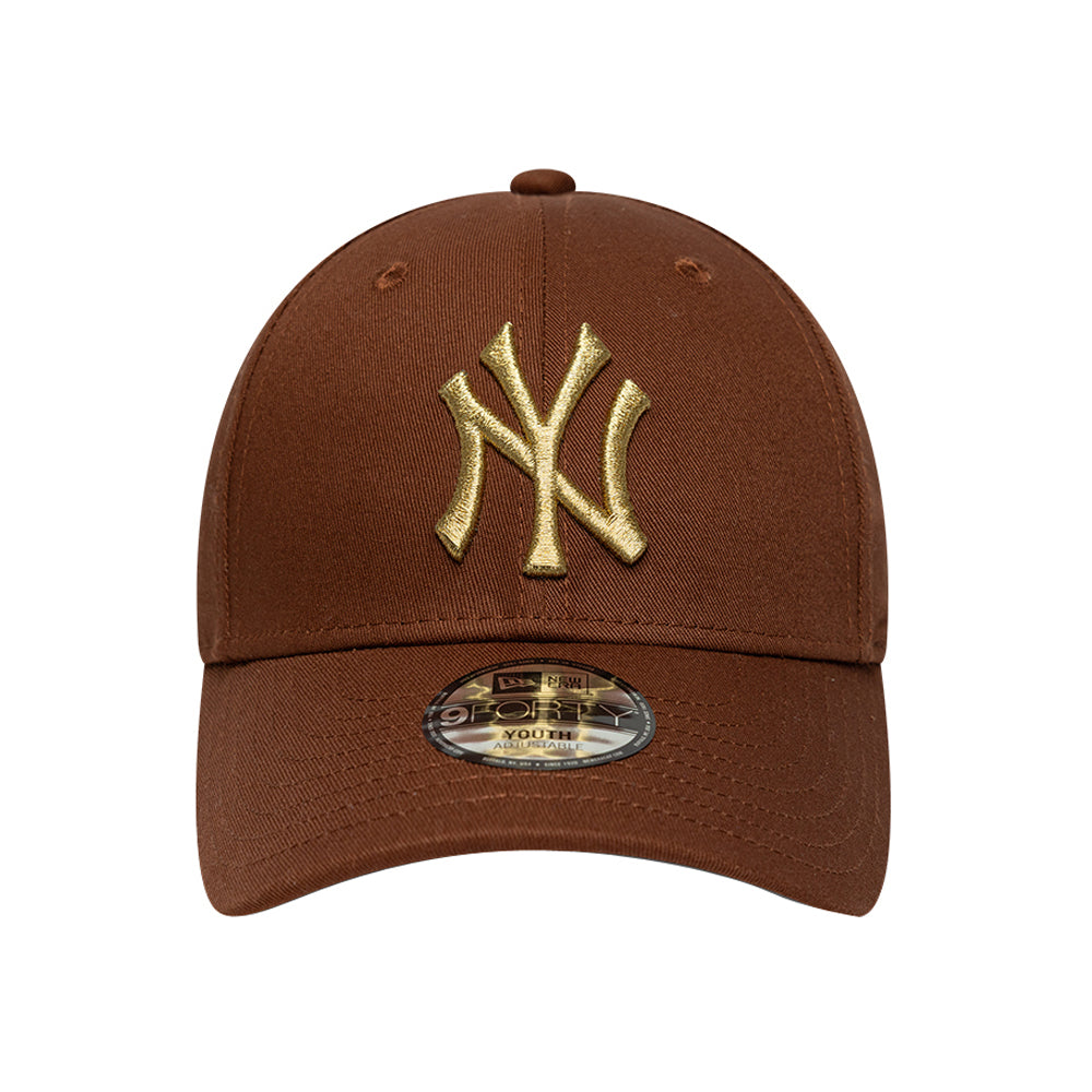 Cappello New Era New York Yankees Unisex Ragazzo - Marrone